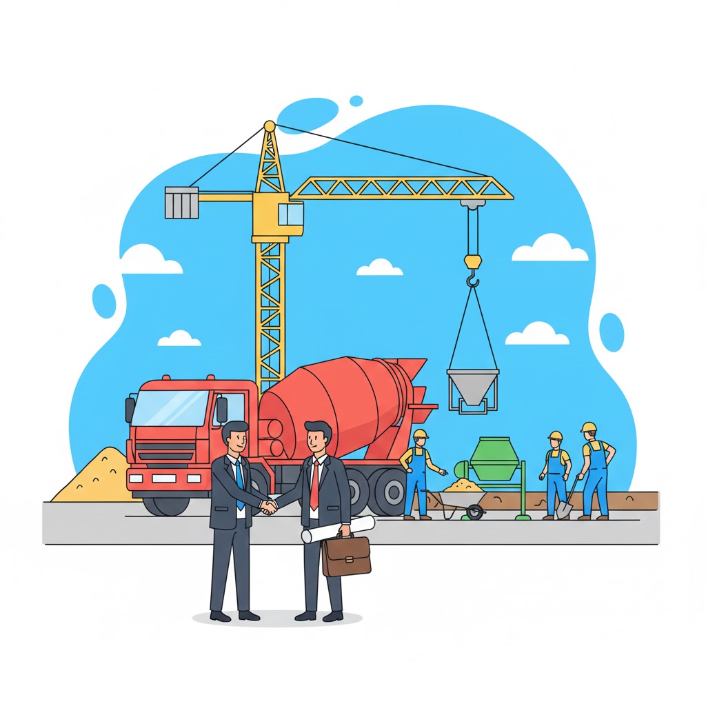 نرم افزار بتن آماده بر اساس قرارداد
